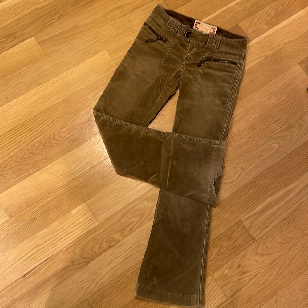 Abercrombie vintage velvety bootcut jeans